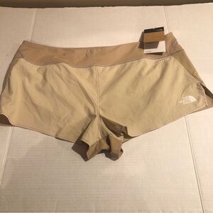 The North Face Women’s Size XL Summer Light Lined Shorts 2.5" Inseam Tan